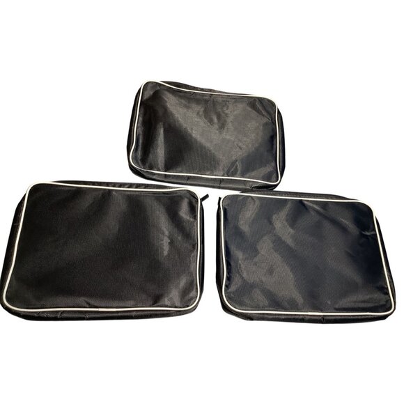 3 Five Star Tech Sleeve Set Of 3 Black 11" X 13" Fits Chromebooks Laptops 11" - Picture 3 of 4